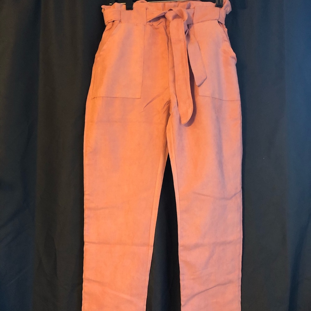 Pink dress pants